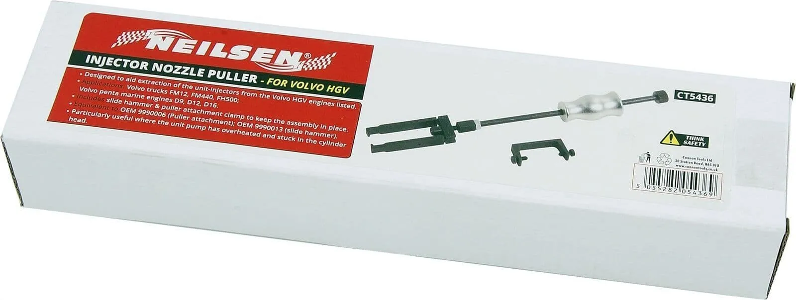 Injector Nozzle Puller - For Volvo Hgv Marine Fm12 Fm440 Fh500 D9 D12 D16