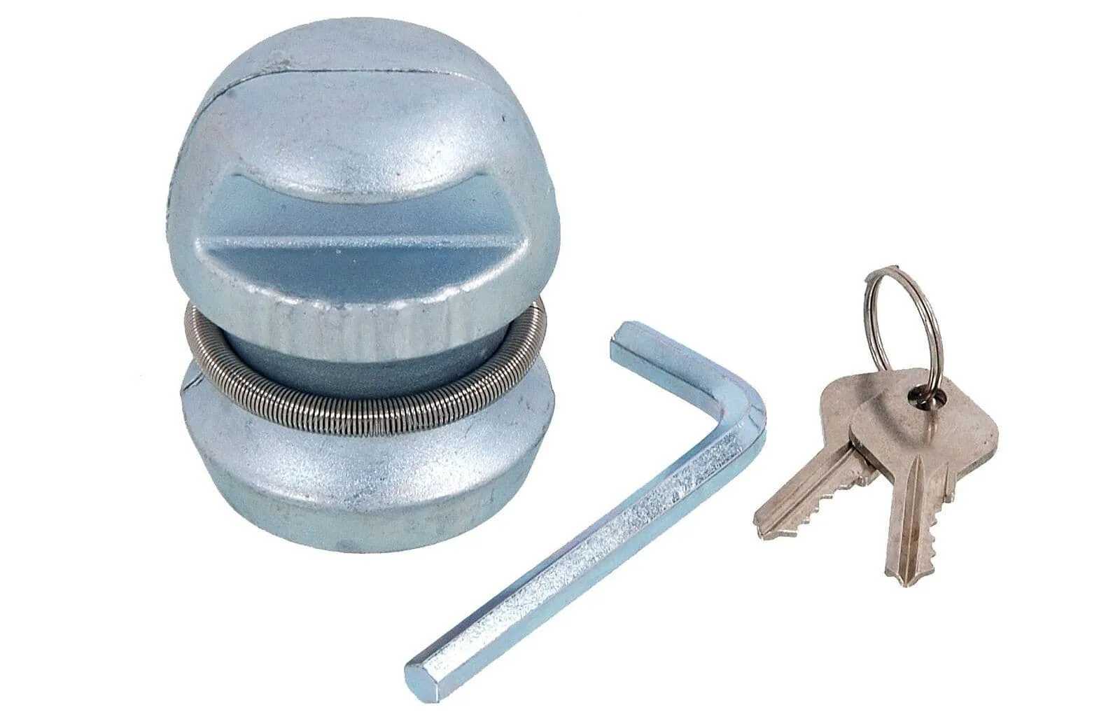 Insertable Coupling Hitch Lock Ball For Caravan & Trailer Anti Theft Security