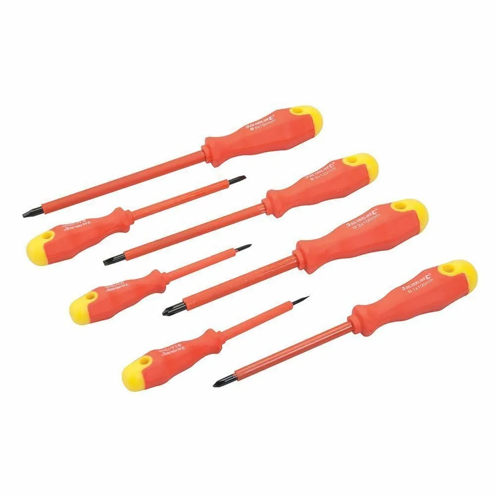 Insulated Soft-Grip Screwdriver Set 7Pce