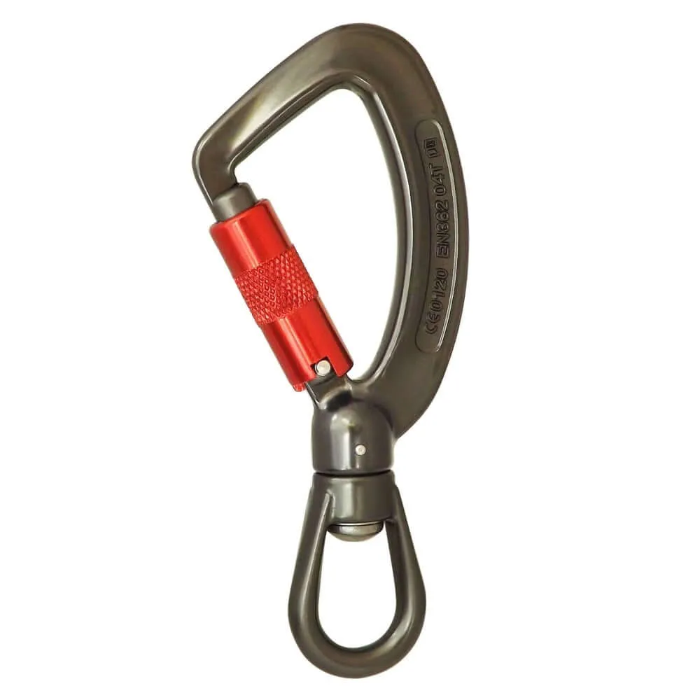 ISC Twister Swivel Eye Carabiner | Next Day Delivery