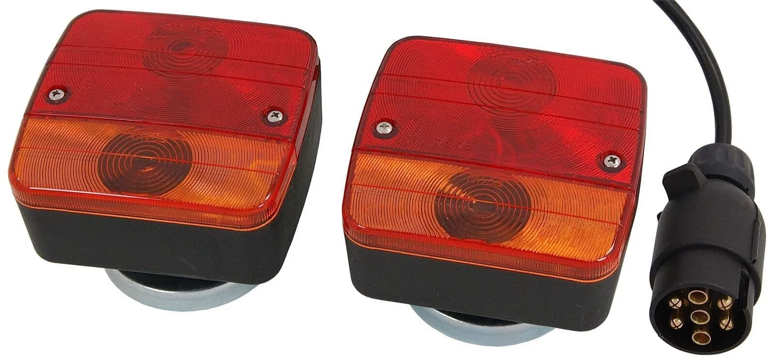 Magnetic Trailer Rear Light Set Light Board Towing Lamps With 7.5M Meter Cable