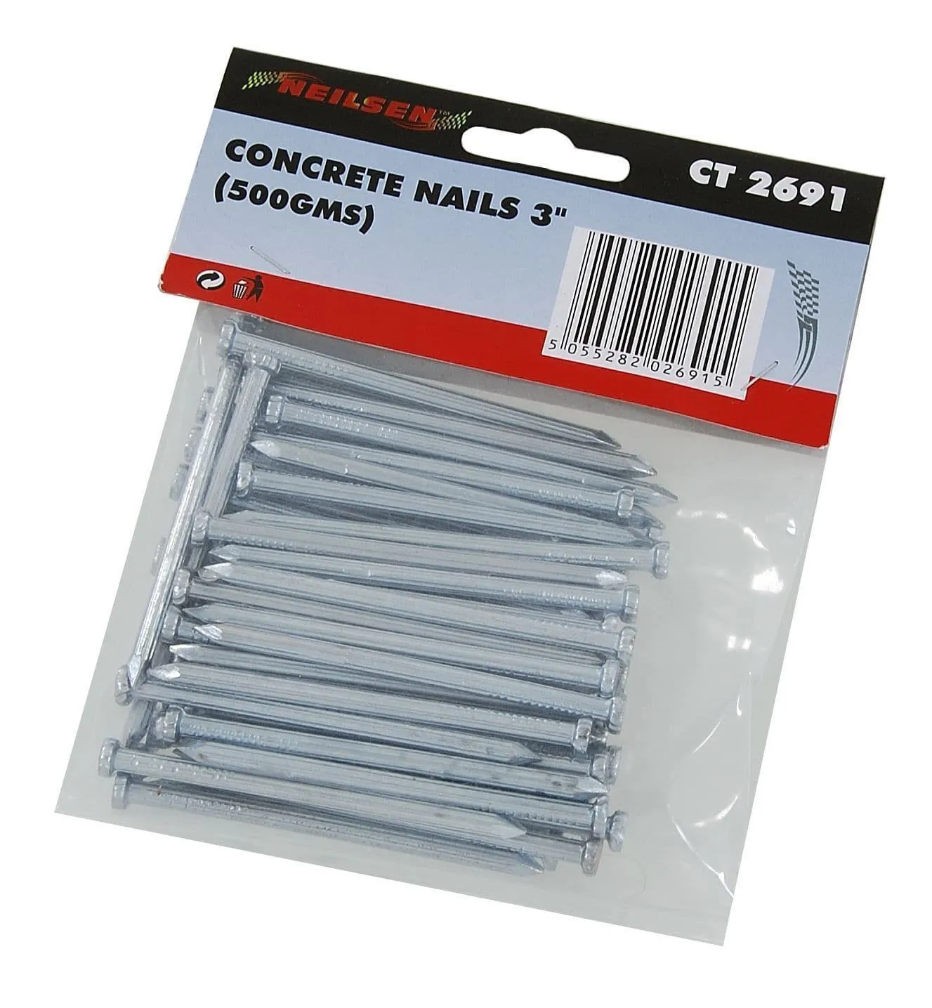 Masonry Concrete Nails 3" 500 Gms