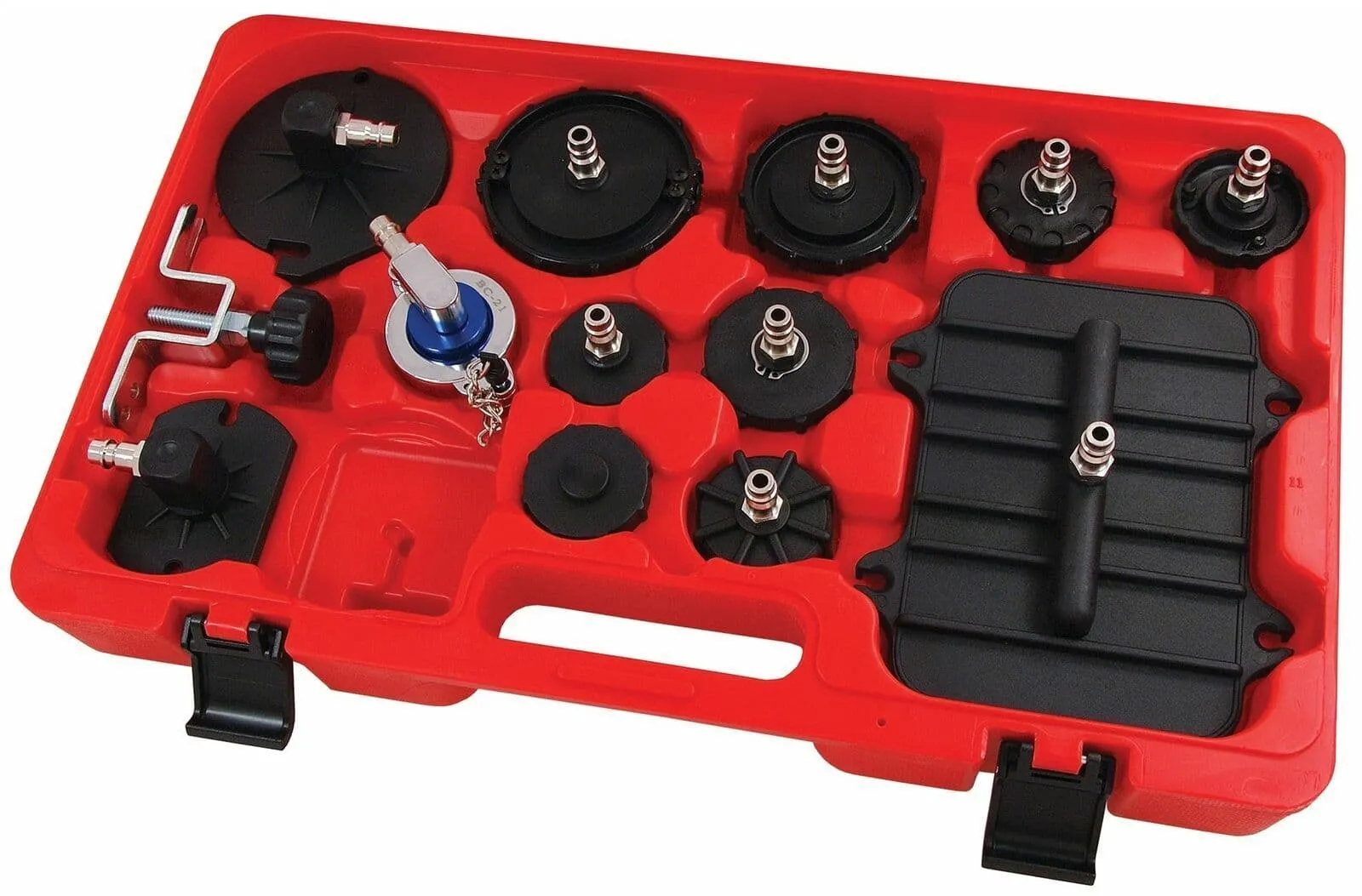 Master Brake Cylinder Cap Adptor Kit Compatible With Pressure Brake Bleeders