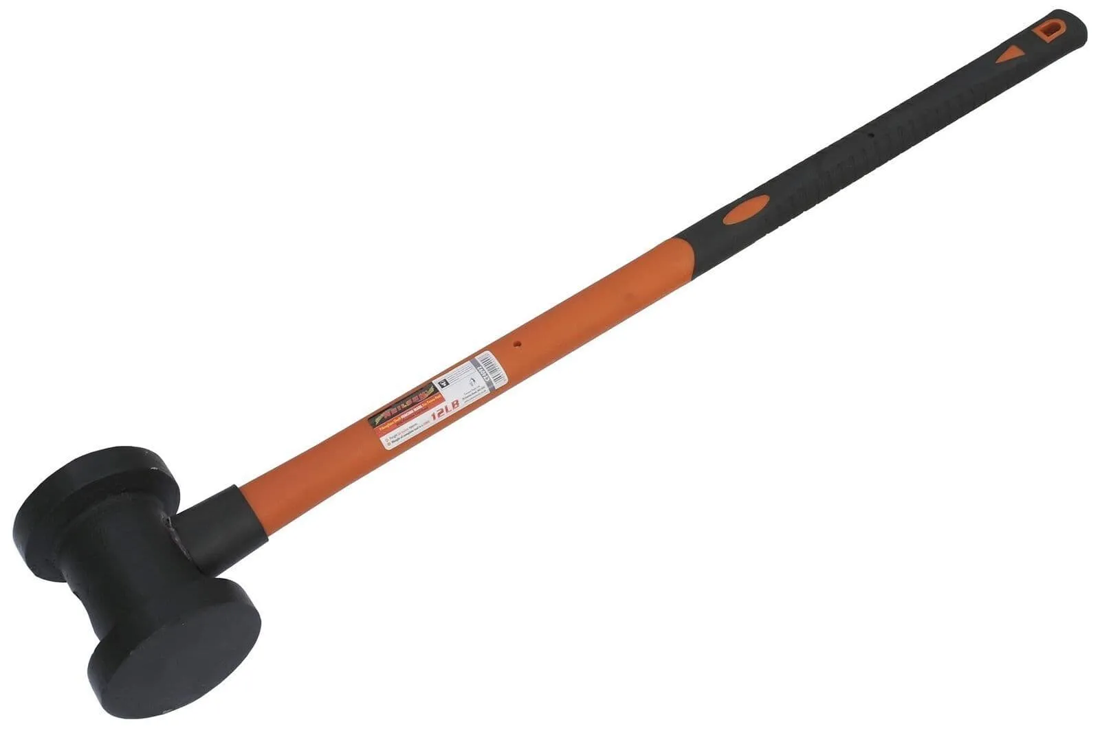 Maul Hammer Fencing Maul, Post Hammer With Fibre Glass Handle 12Lb