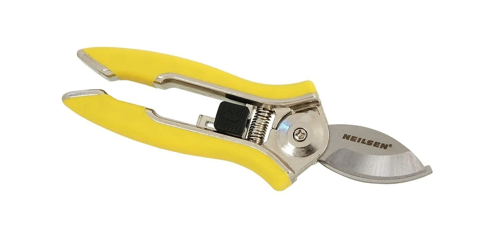 Mini Compact Bypass Pruners, Secateurs - Stainless Steel Blades 6" Long