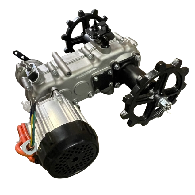 Transmission Assembly for the Electric Tracked Dumper