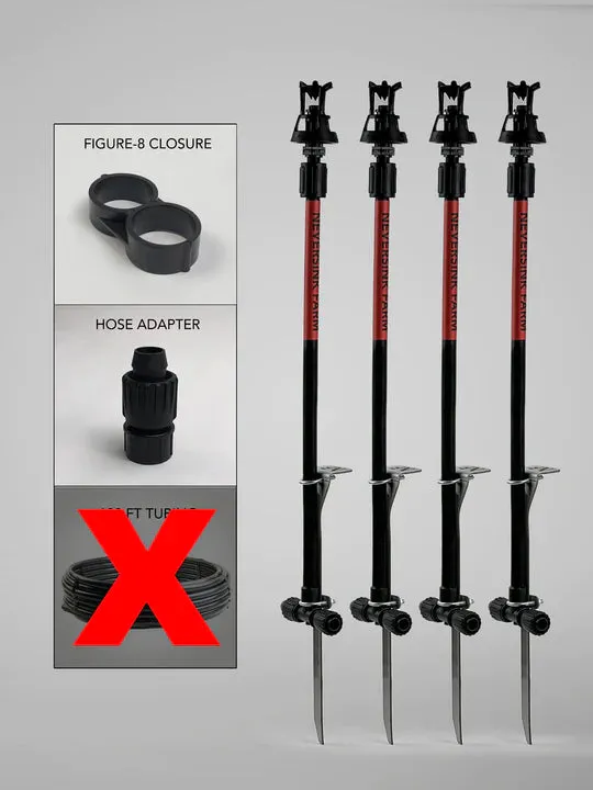 Neversink Aquifer Field Irrigation Kit (4 stand kit)