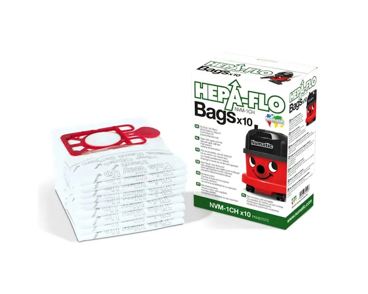 Replacement Filter Bags for 'HENRY, pack of 10