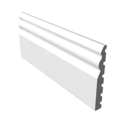 125mm Ogee Skirting White 5M
