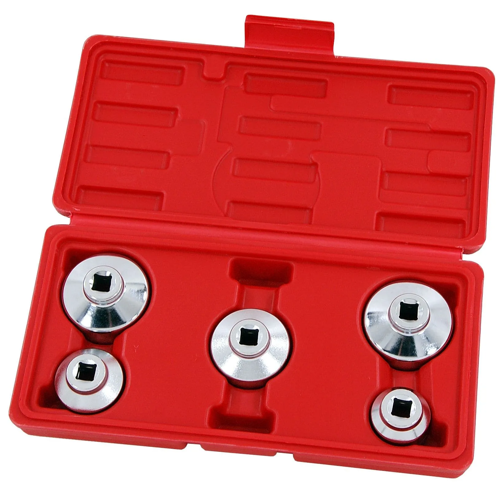 Oil Filter Socket Set Removal Tool 3/8" Drive 24, 27, 32, 36, 38mm