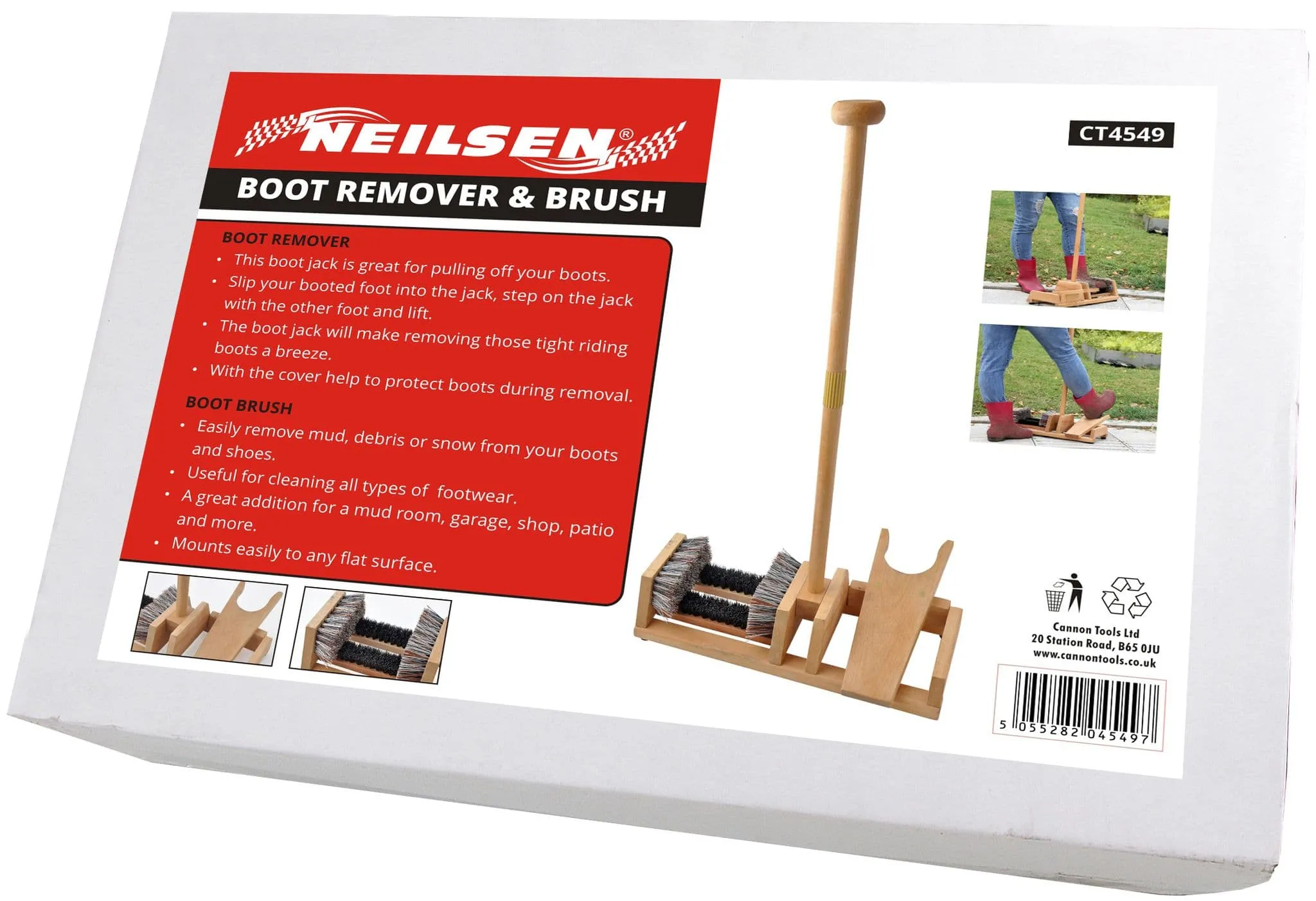 Outdoor Door Step Boot Scraper Brush Cleaner Mat And Boot & Shoe Remover