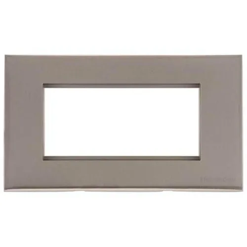 Winchester Range-Satin Nickel-4 Module Euro Plate