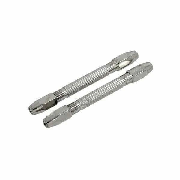 Precision Hand Held Pin Vice Double End 2 Pc