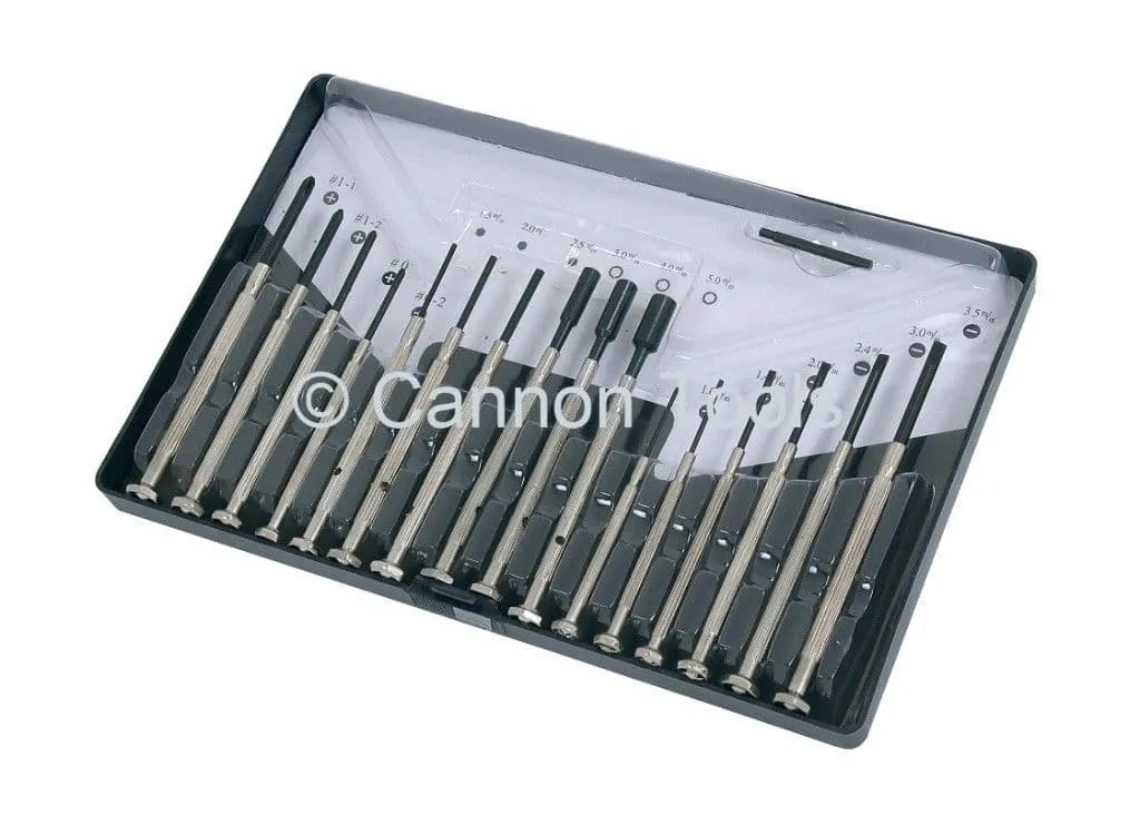 Precision Screwdriver Set - 16Pc
