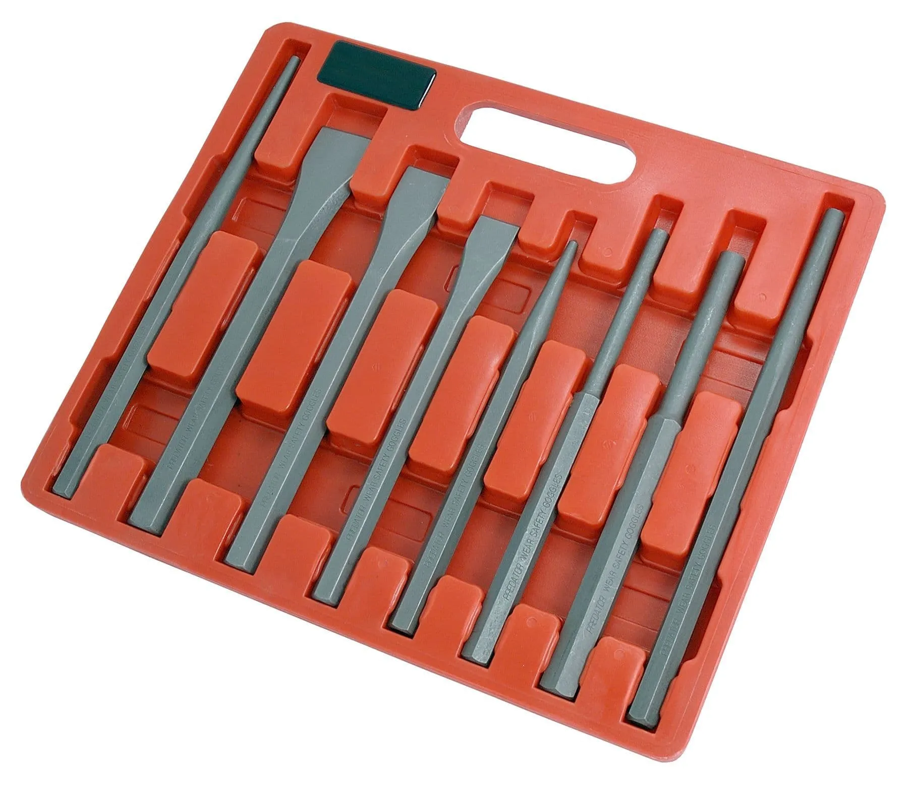 Punch And Chisel Set Pin Punches Tapered Punch + Chisels 8Pc Set