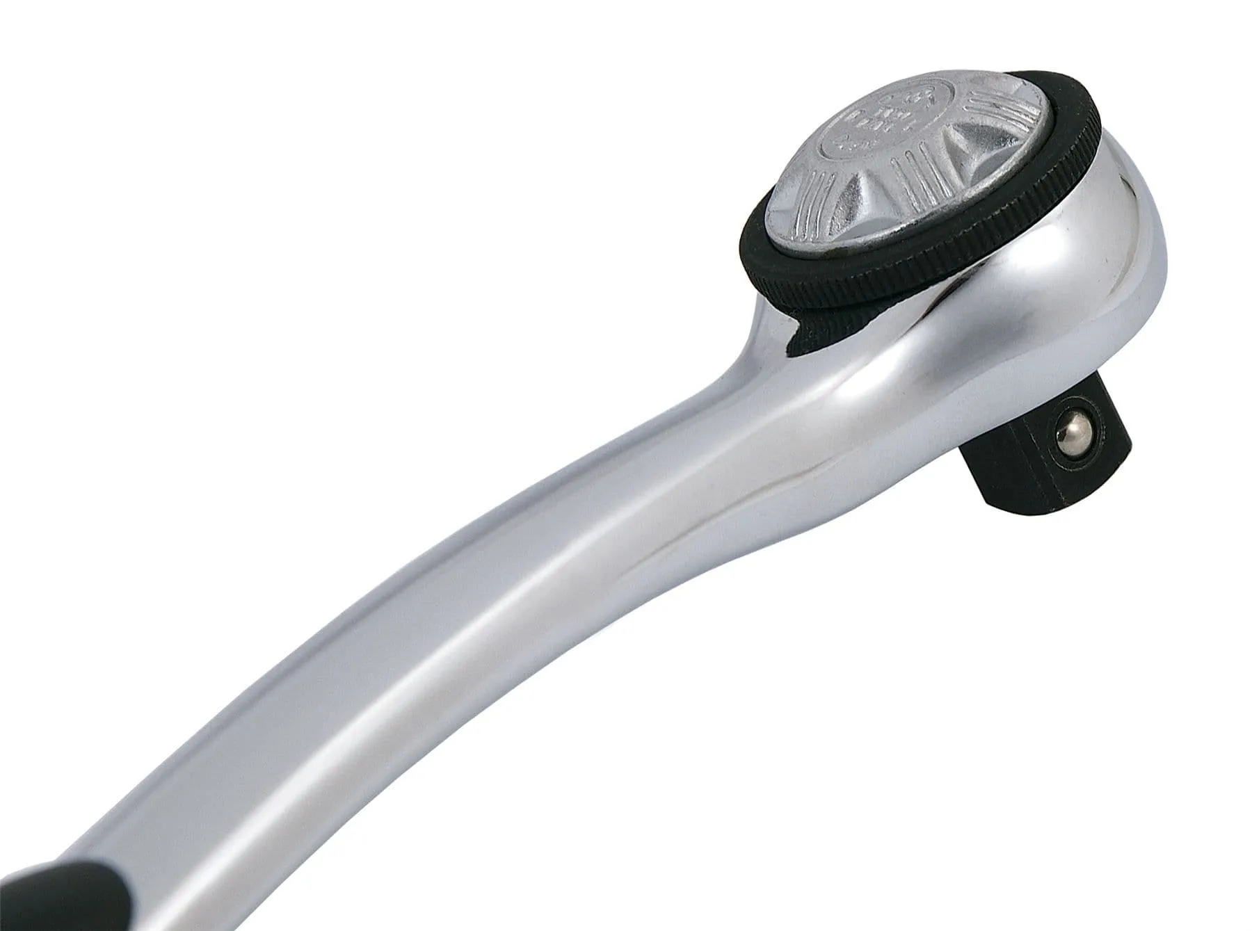 Ratchet Handle - 1/2 Inch Drive Curved Profile Smooth