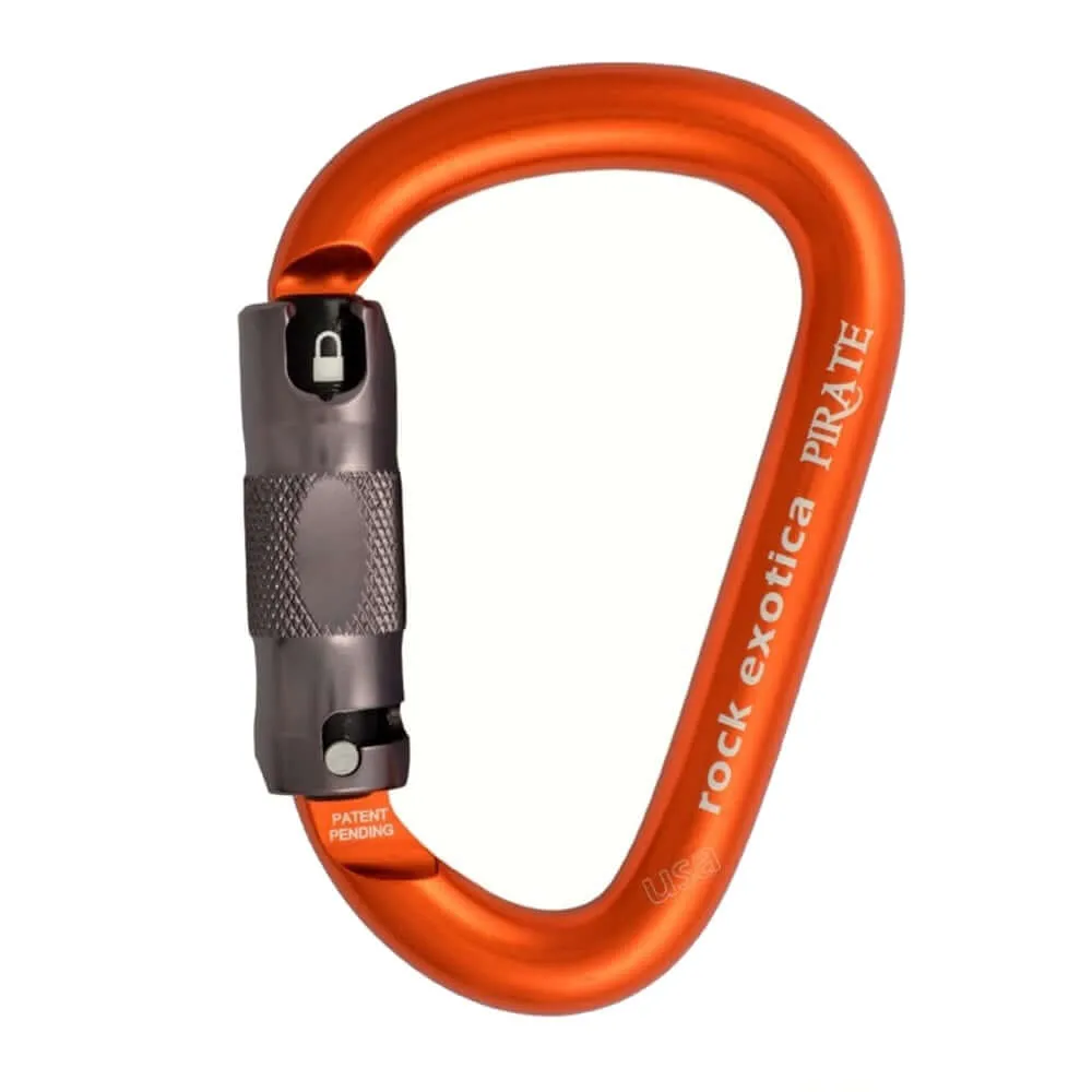 Rock Exotica Pirate Auto Lock Carabiner | Next Day Delivery