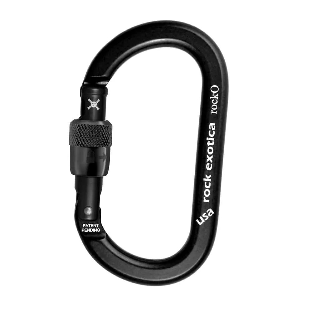 RockO Screwgate Lock Carabiner
