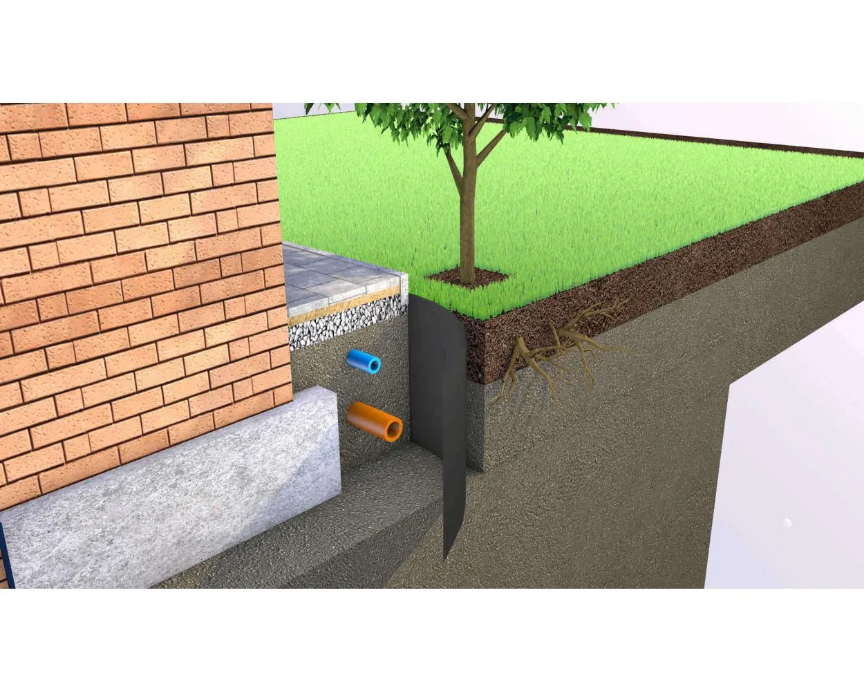 ReRoot 2000/RootStop Root Barrier - 600mm x 10m length