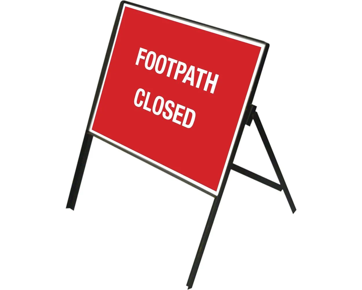 Footpath Closed Sign, 600x450mm