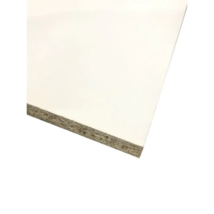 15mm White Melamine Chipboard 457X2440 18" FSC(R)
