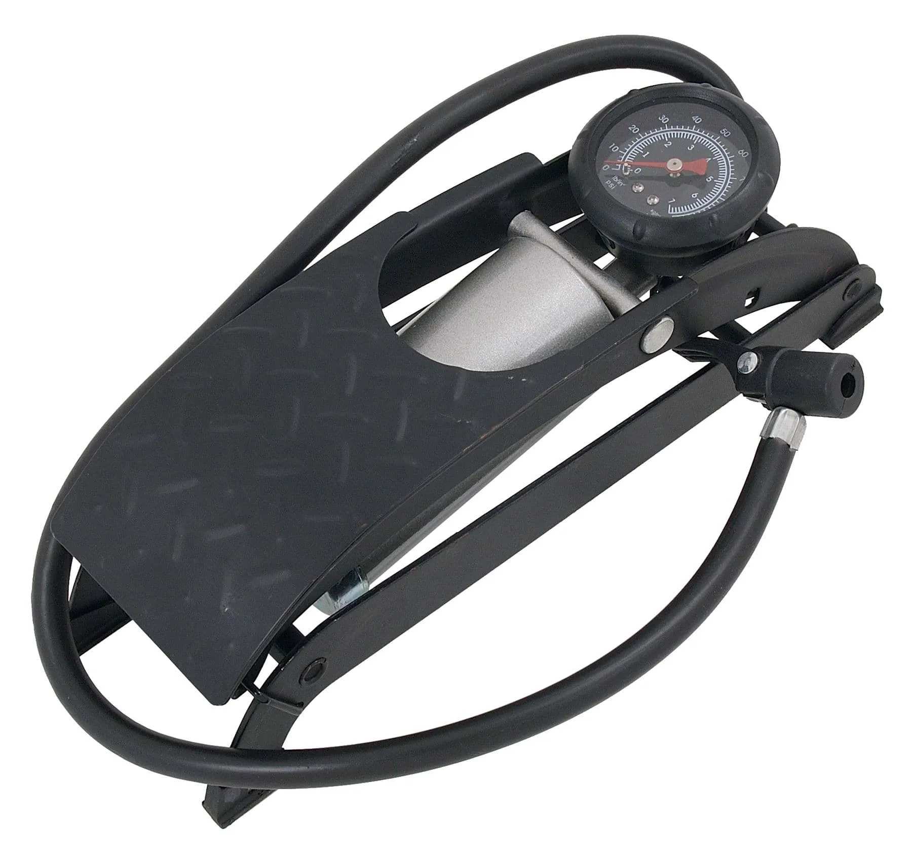 Single Barrel Cylinder Air Inflator Foot Pump