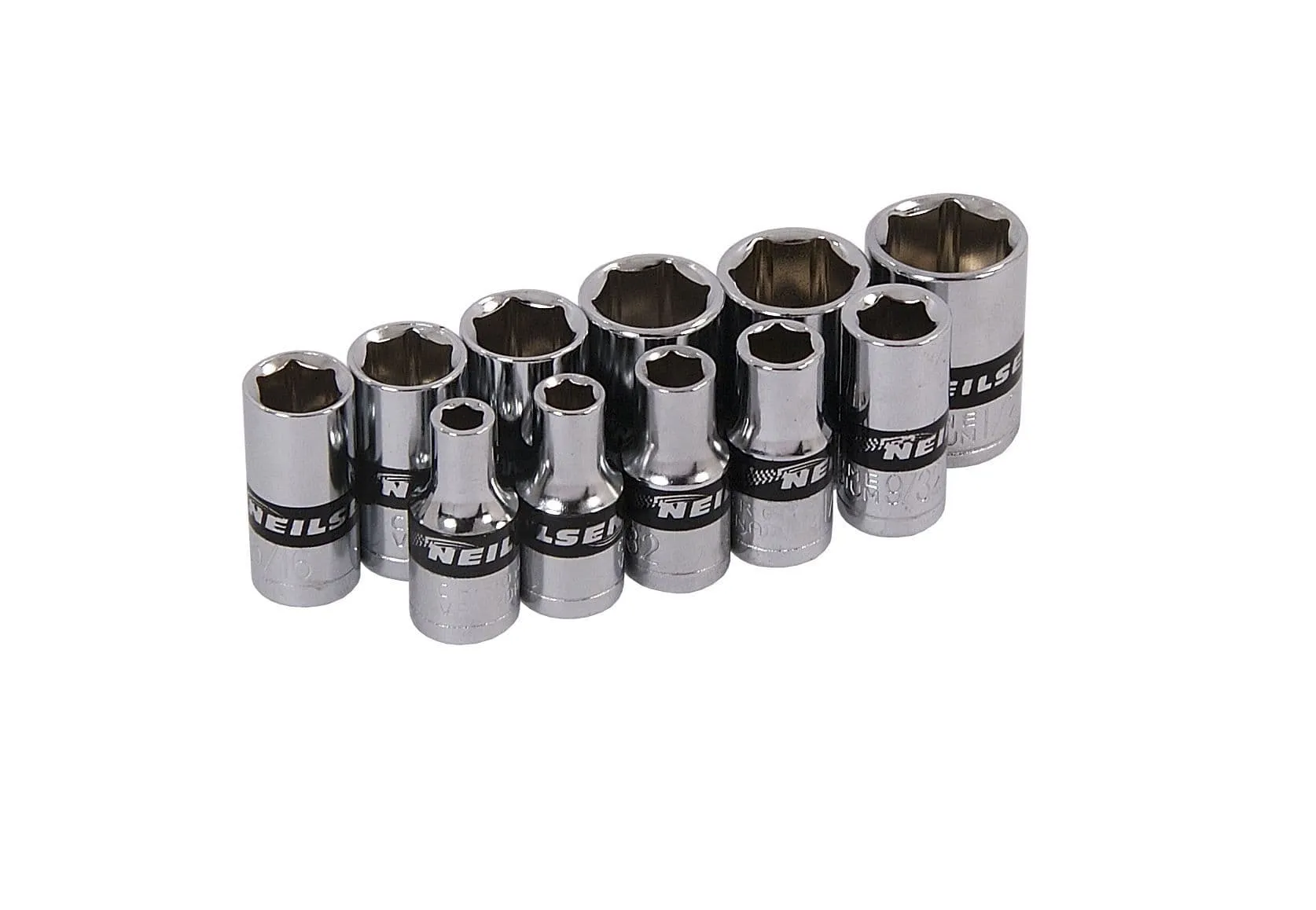 Socket Set - 11Pc 1/4 In.Dr Sae