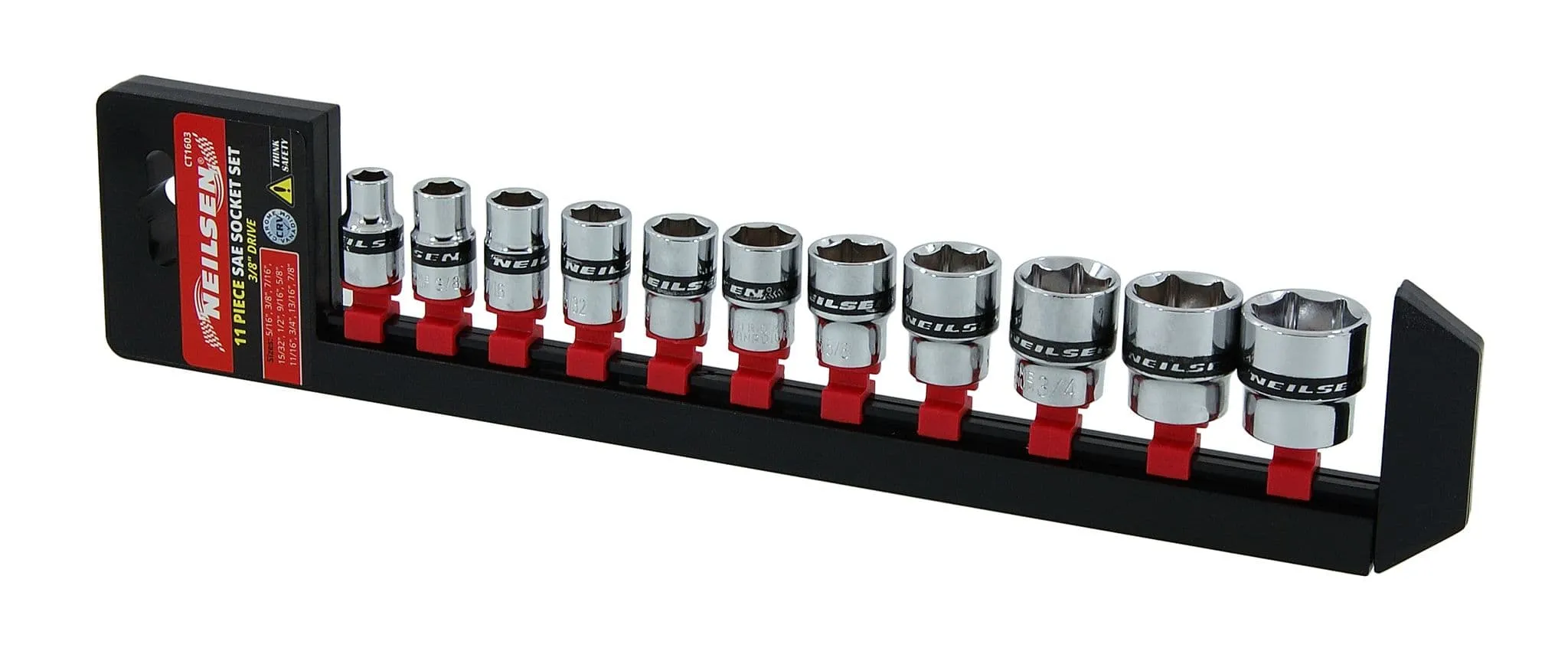 Socket Set - 11Pc 3/8 In.Dr Sae