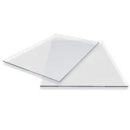 1220mm x 1220mm 2mm Clear Solid Polycarbonate *