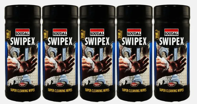 Soudal Swipex Wipes (100 x 5)