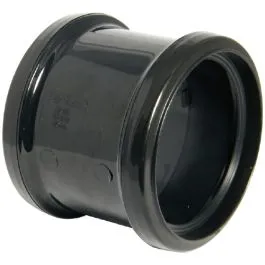 110mm Double Socket Black Floplast