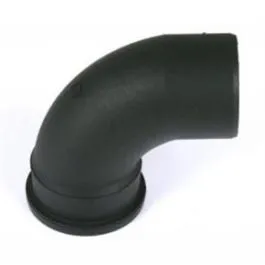 110mm 92.5 Bend Single Socket Cast Iron Effect Cascade