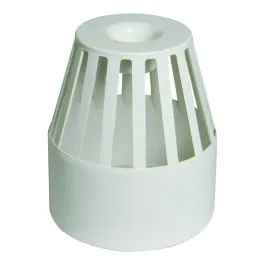 110mm Vent Terminal Cowl White Floplast