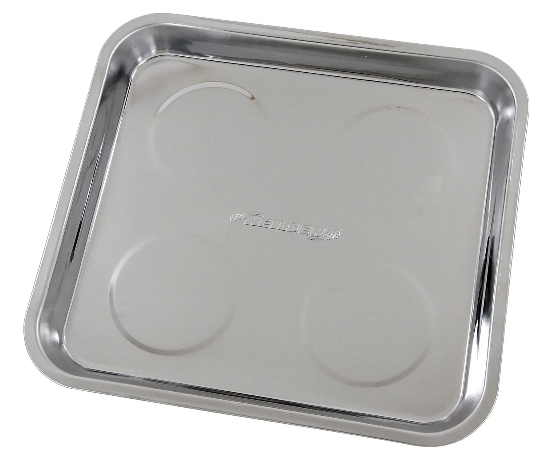 Square Stainless Steel Magnetic Parts Dish Tray Polished