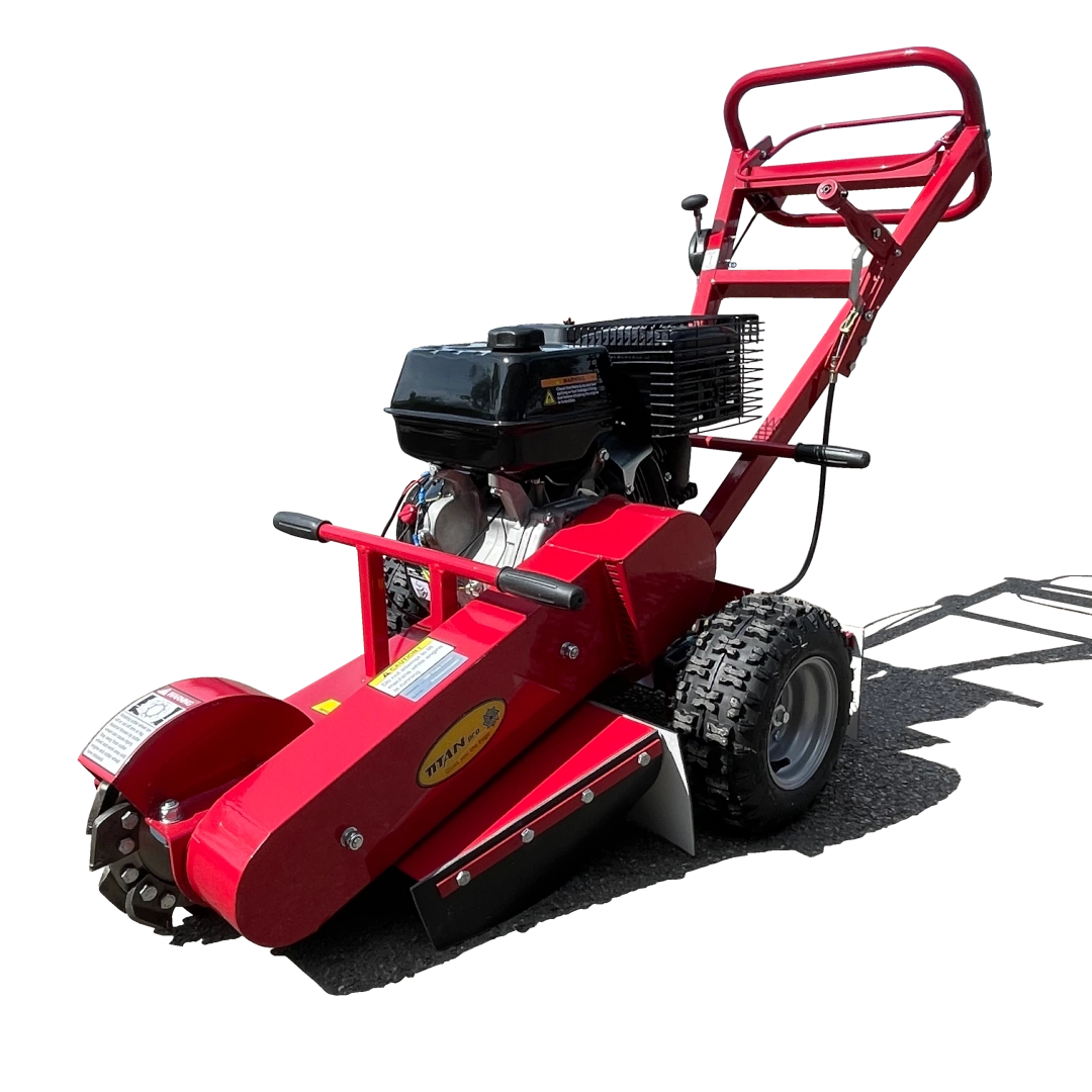 Titan Pro Grizzly Stump Grinder 15HP Petrol 4-Stroke
