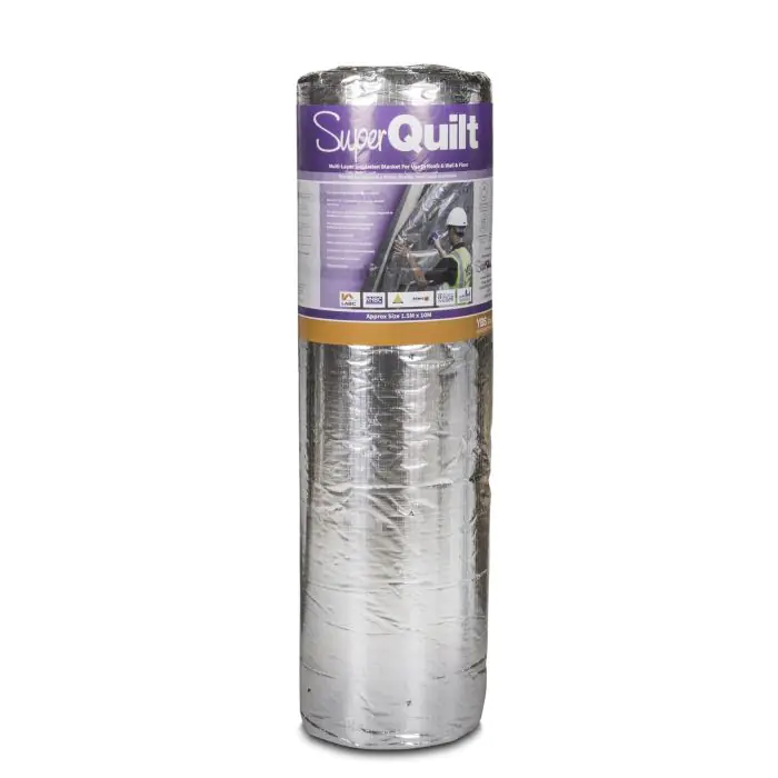 Ybs Superquilt Multi-Layer Foil Insulation 10 X 1.2M Roll (12m2)