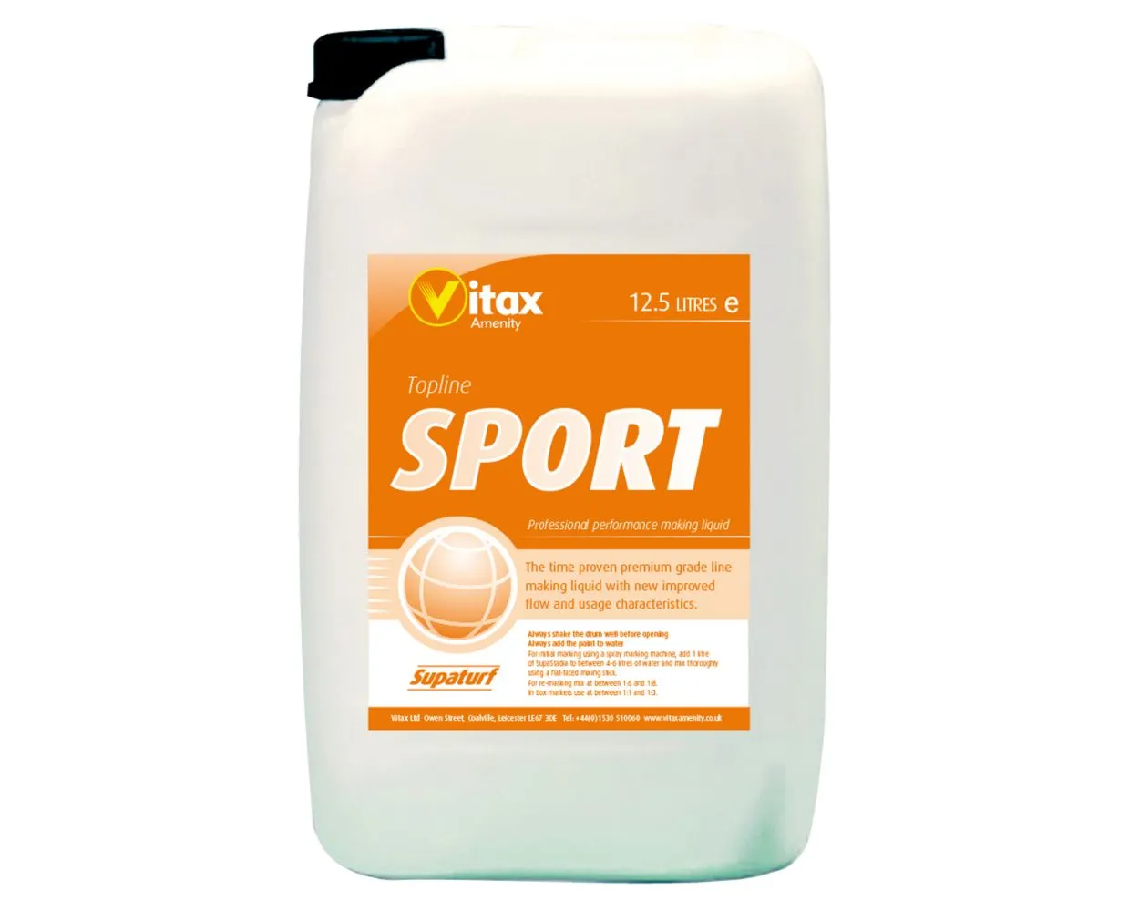 Sport Line Marking Paint, 12½ ltr, White