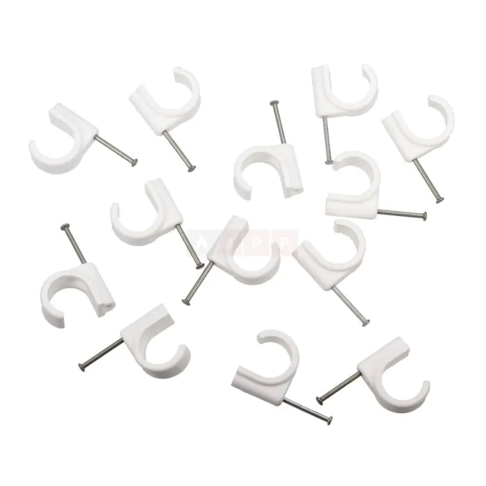 Talon 15mm Nail In Pipe Clip (Pk 100) Ncw15