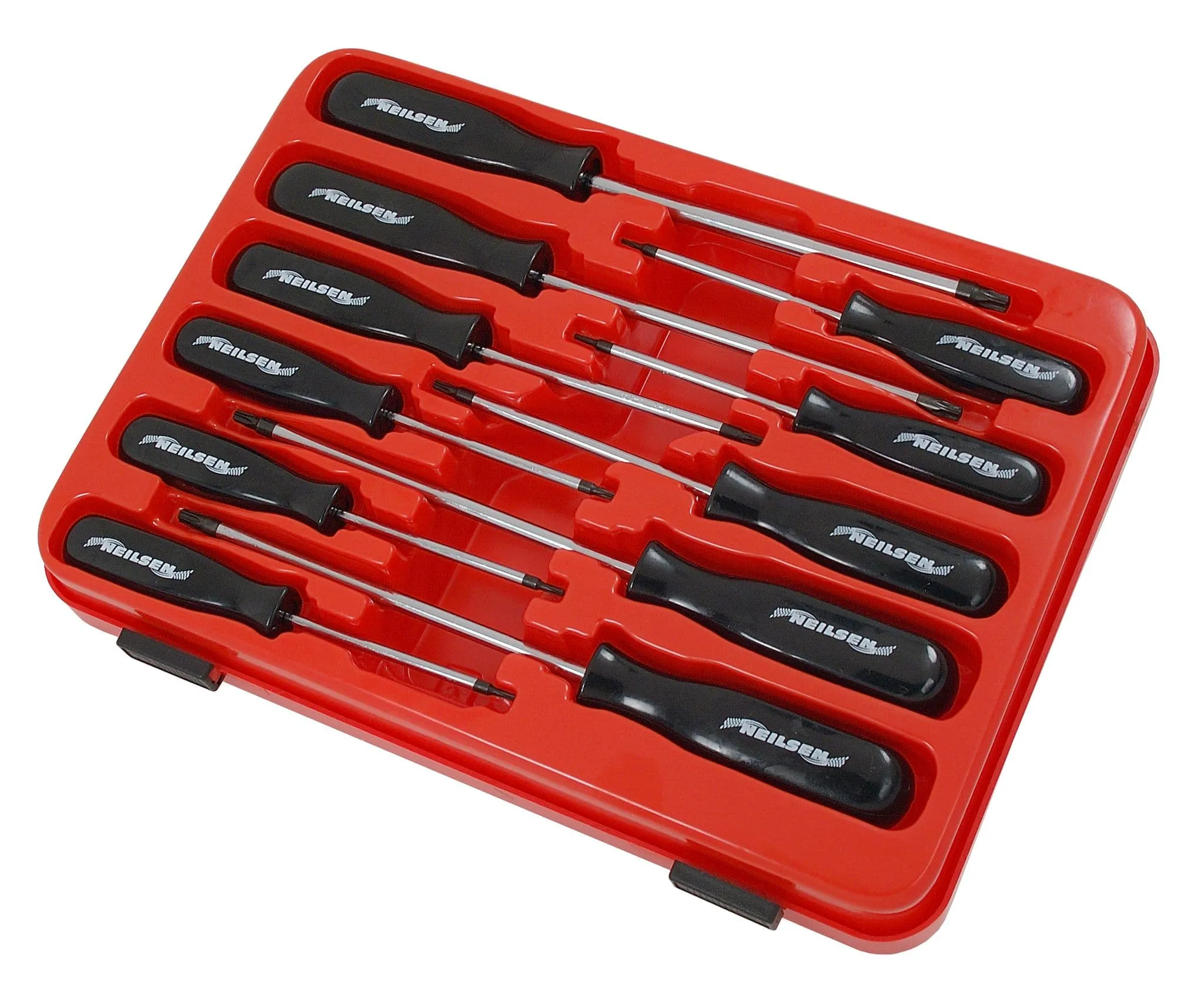 Tamper Proof Torx Screwdriver Set Magnetic Tips 11Pc T6 To T40