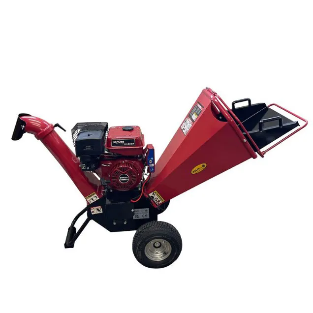 Titan Pro Petrol Wood Chipper 100mm Capacity 9HP 270cc Electric Start