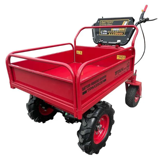 Titan Pro Electric-Powered Barrow Dumper 500KG Capacity