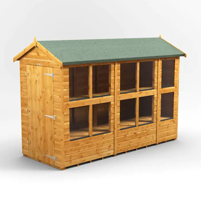 10x4 POWER Apex Potting Shed 104PAPS