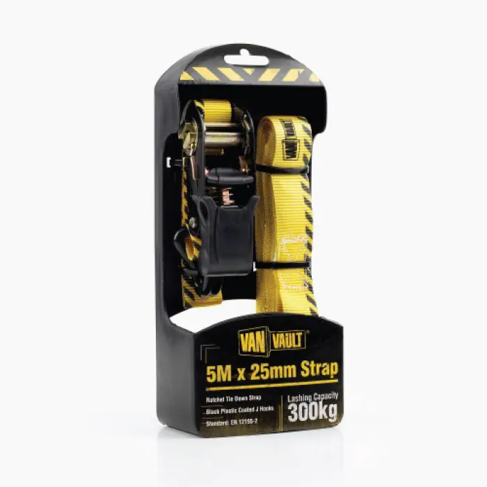 Van Vault Ratchet Strap 5M X 25mm