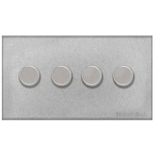 Winchester Range-Satin Chrome   -4 Gang Dimmer (400watts)