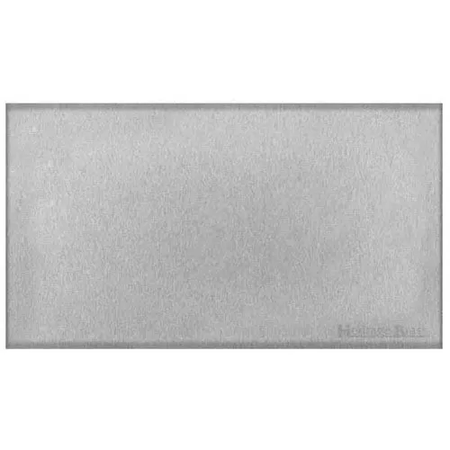 Winchester Range-Satin Chrome   -Double Blank Plate