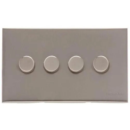 Winchester Range-Satin Nickel-4 Gang Dimmer (400watts)