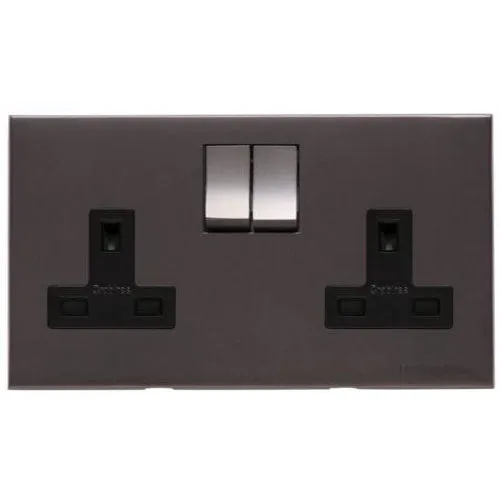 Winchester Range-Matt Bronze-Double Socket (13 Amp)