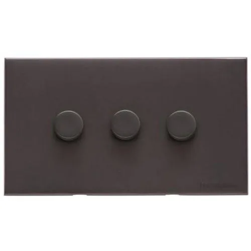 Winchester Range-Matt Bronze-3 Gang Dimmer (400 watts)