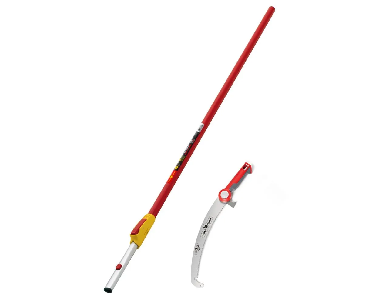 Wolf Hook Top Pruning Saw and 4m Telescopic Handle Set