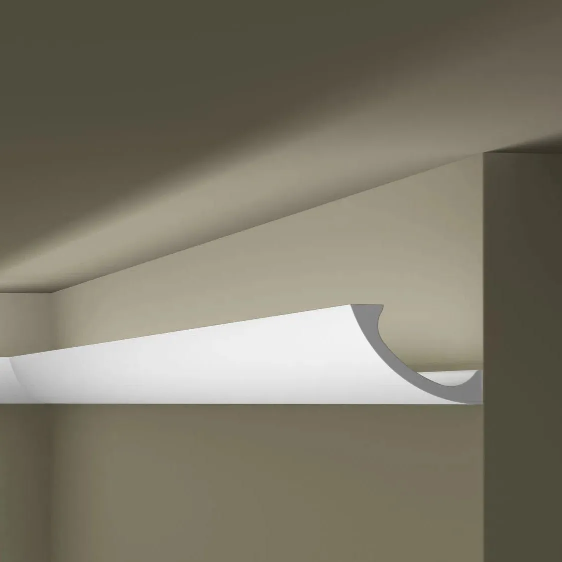 WT3 WALLSTYL® NMC 2m Ceiling Coving for LED Lights